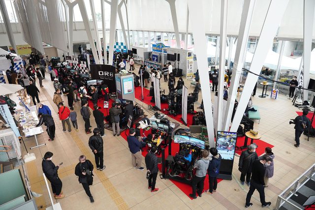 総勢27台のレーシングシミュレーターが鈴鹿市役所に集結『SUZUKA eMotorsports Experience 2022』