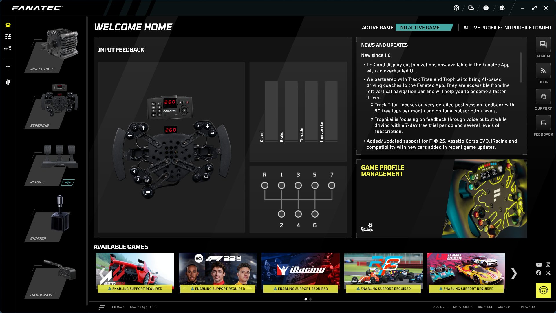 FANATEC App導入方法・各アップデート方法について | 株式会社ゼンカイ