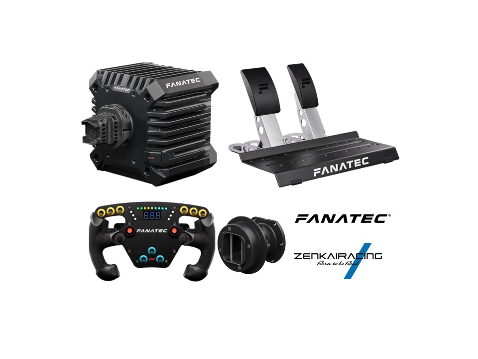 FANATECレーシングシミュレーター ZENKAIRACING限定】CSL DD 5 Nmオリジナルレーシングバンドルセット